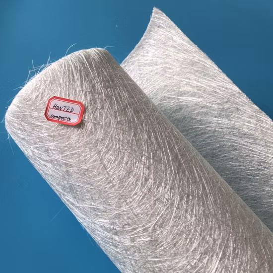 Tappetino in filo tagliato in fibra di vetro E / Tessuto in tessuto di fibra di vetro / Roving tessuto / Tappetino in fibra di vetro in polvere di emulsione per prodotti FRP posati a mano
