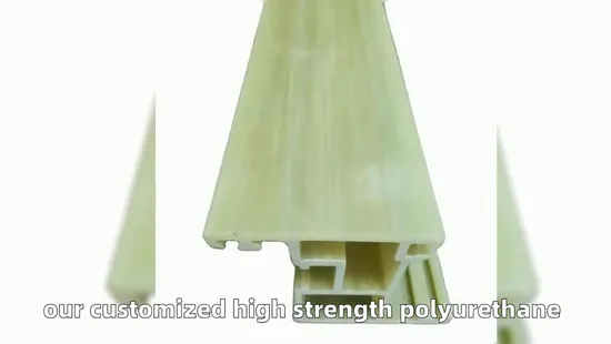 Pultruded Polyurethane Fiberglass Pultrusions Composites Profiles