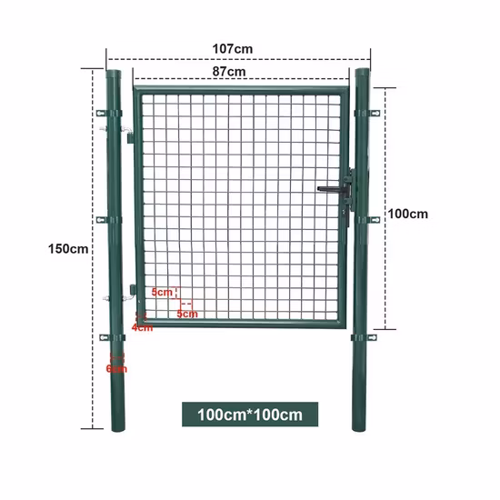 PVC Coated 3D Curved Panels Wire Mesh Fence Garden Fence Steel Fence Top Curve Fence Door Anti-Theft Guardrail Triangle Bend Fence Curvy Welded Fencing